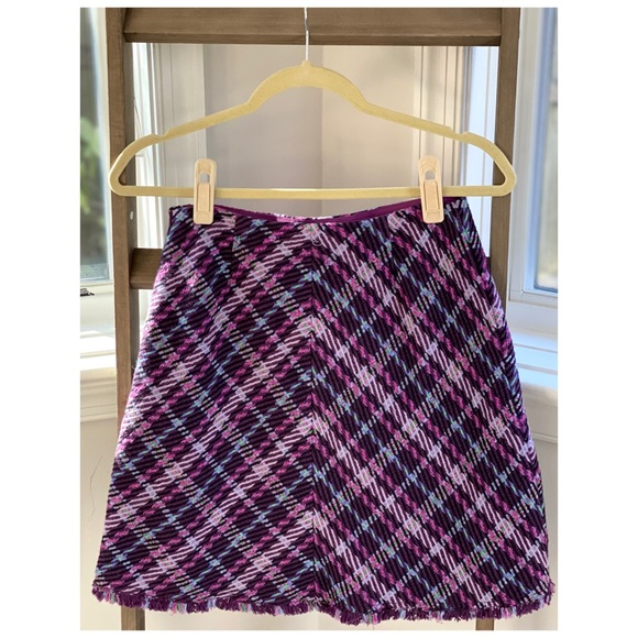 Kate Spade • Tweed Shimmer Skirt • Size 0 - Picture 4 of 7